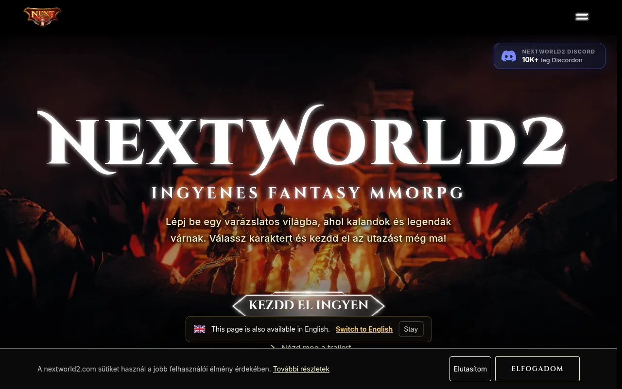 Screenshot of nextworld2.com