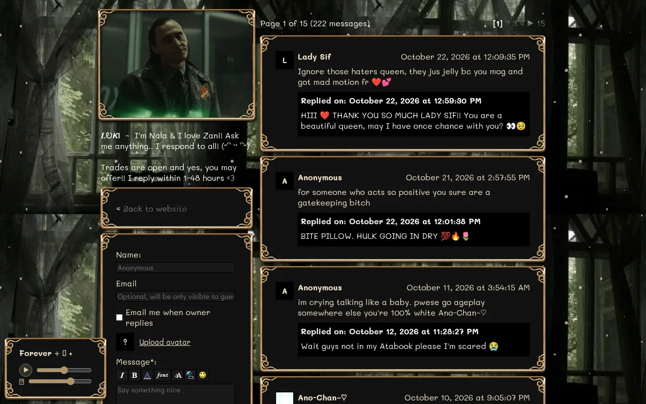 Screenshot of zani.atabook.org