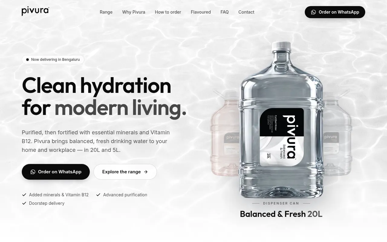 Screenshot of pivura.in