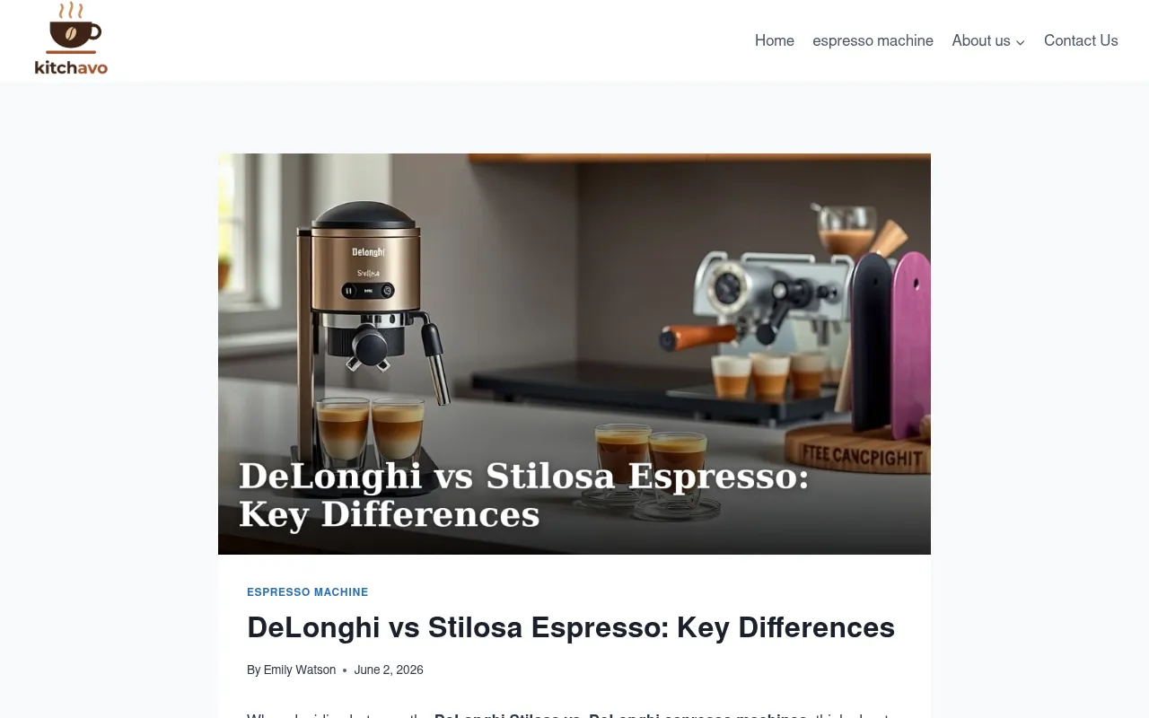 Screenshot of kitchavo.com