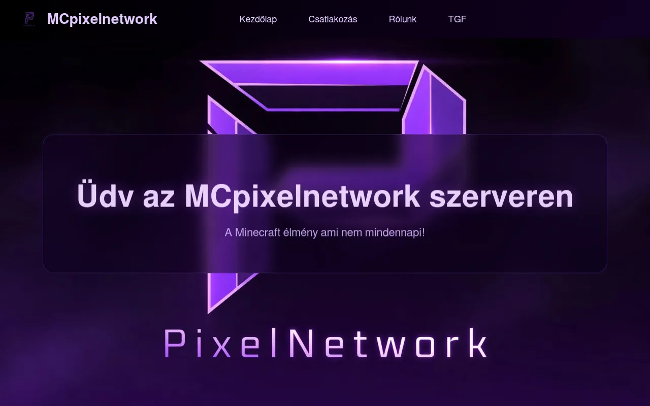 Screenshot of mcpixelnetwork.huhosting.hu
