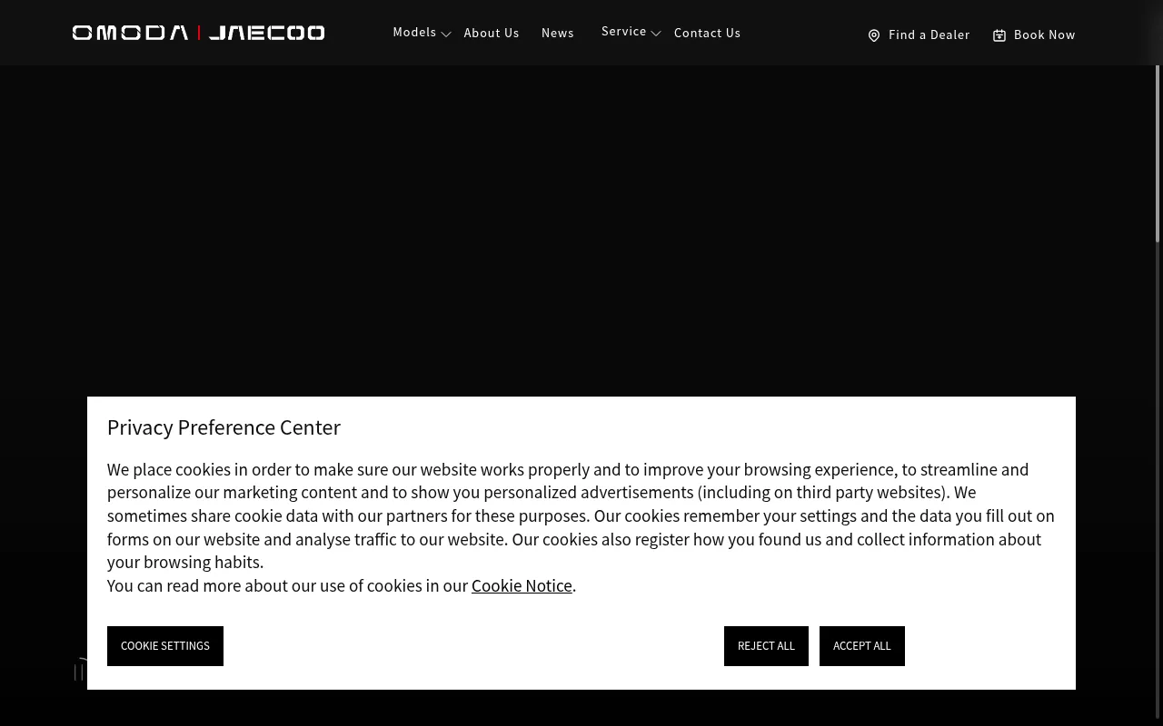 Screenshot of omodajaecoo.pk