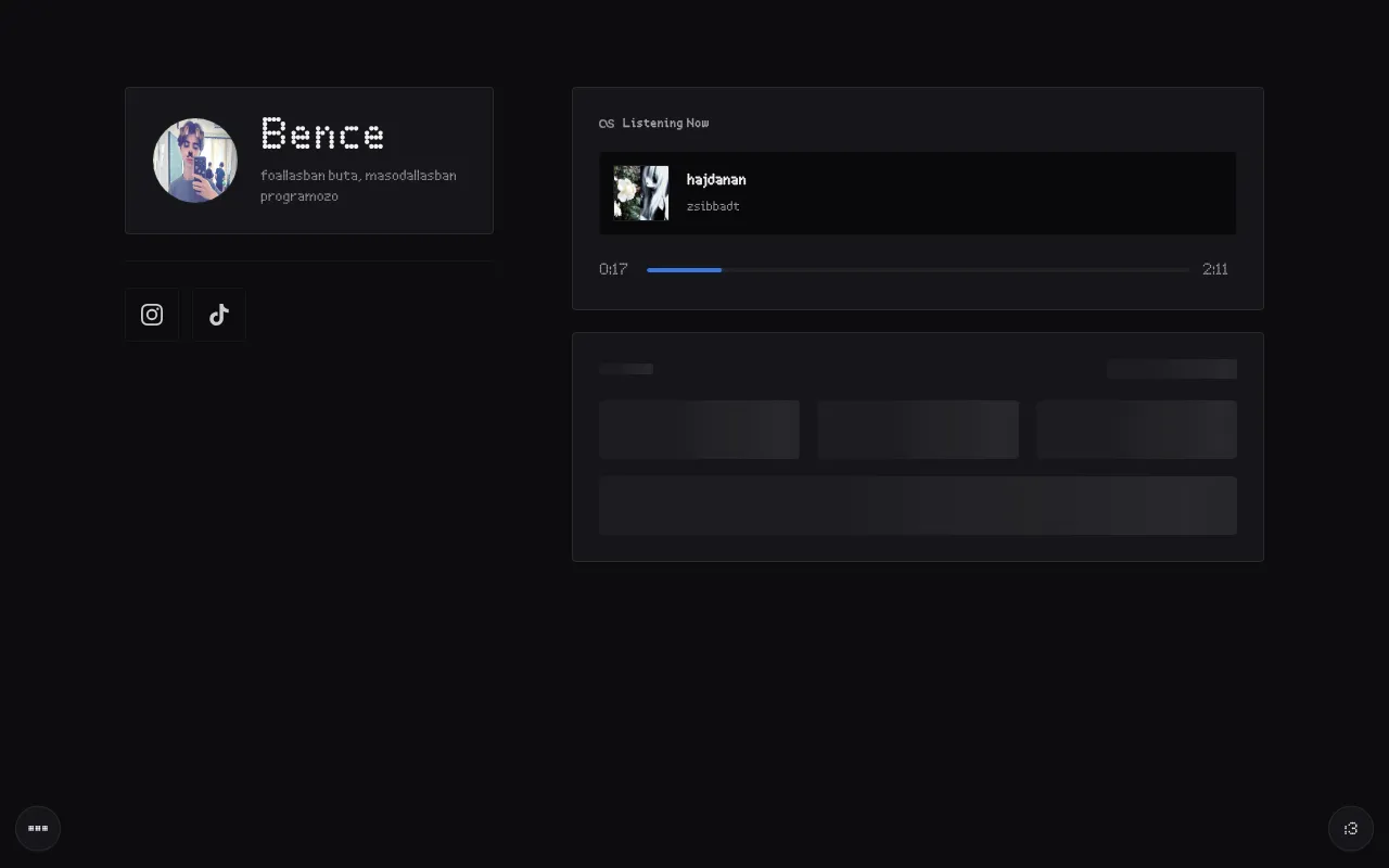 Screenshot of bencica.hu