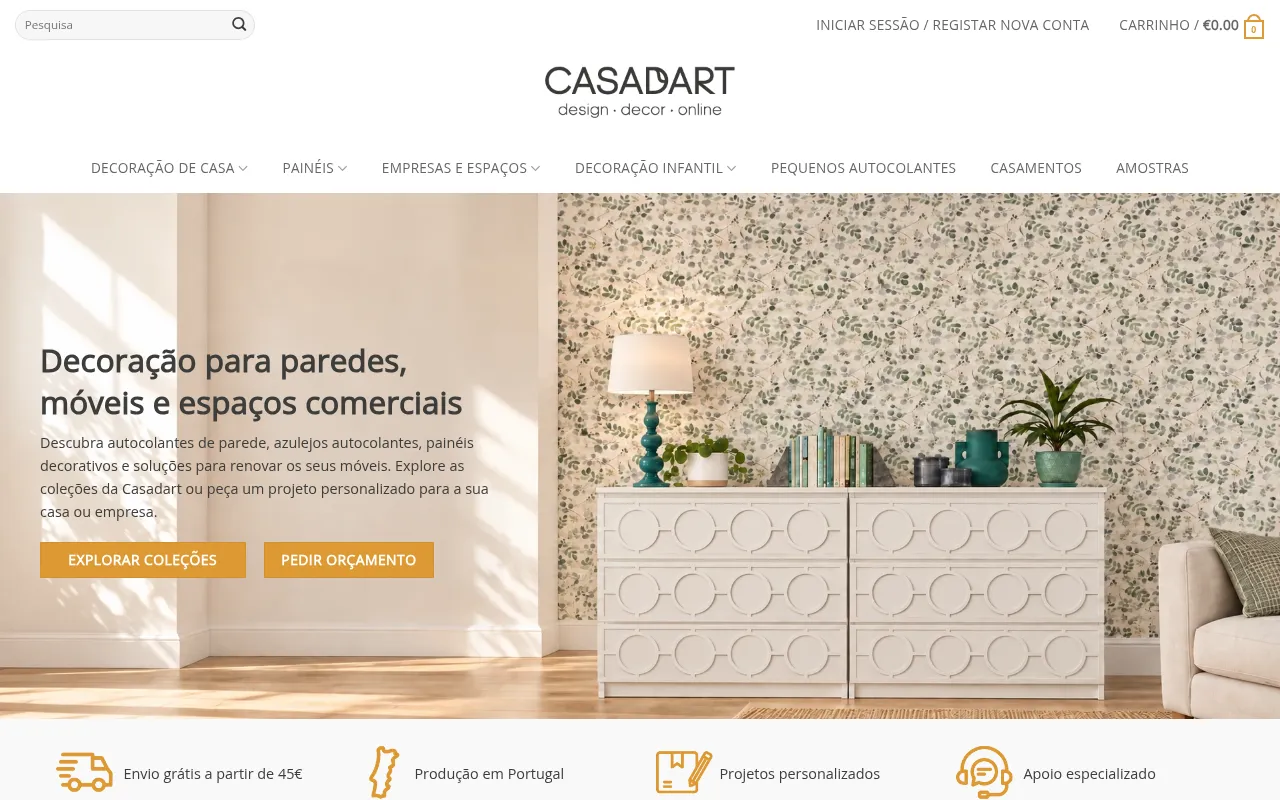 Screenshot of casadart.pt