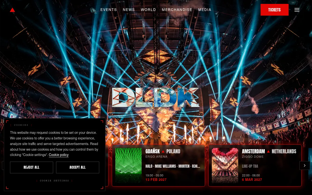 Screenshot of dldk.com