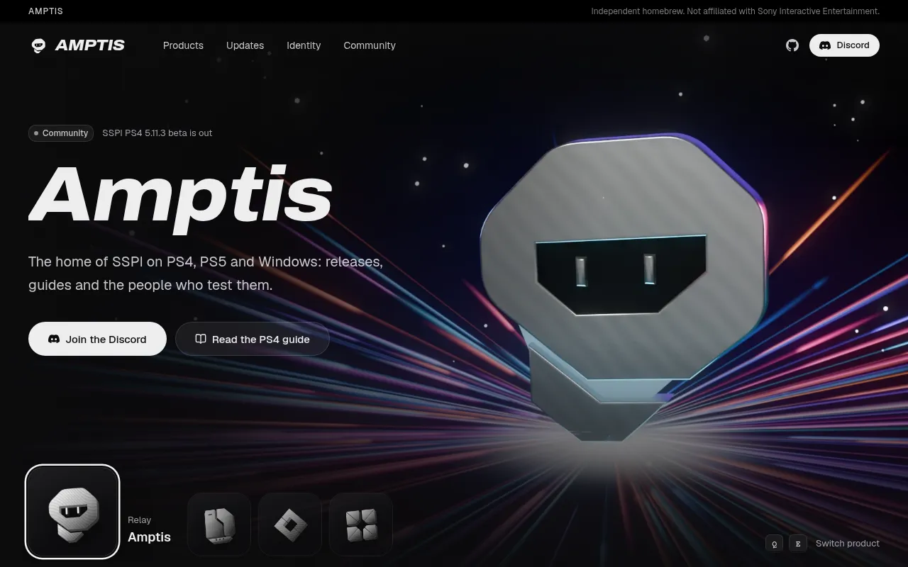 amptis.com screenshot