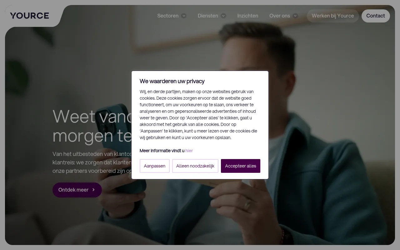 Screenshot of yource.com