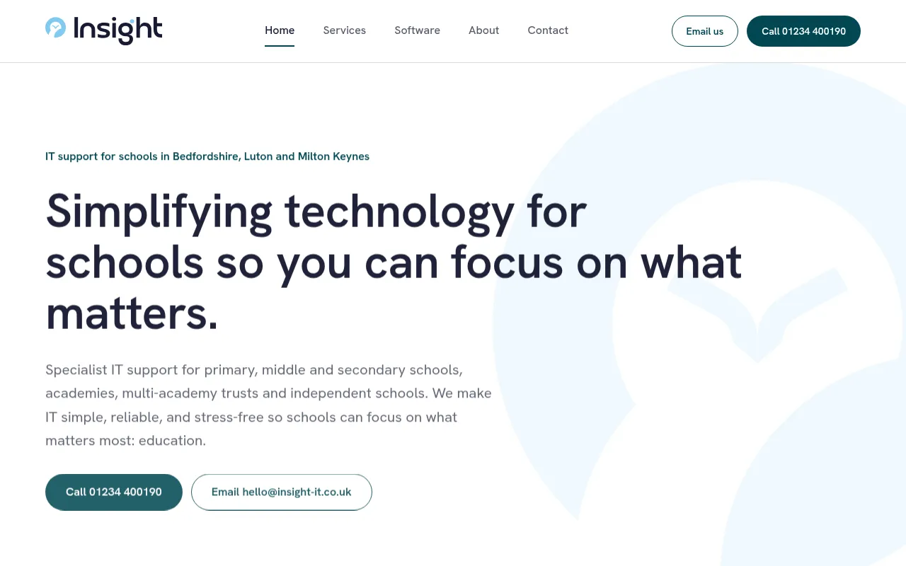 Screenshot of insight-it.co.uk