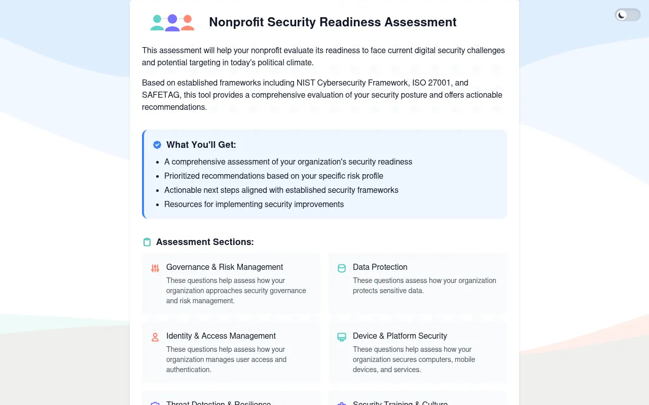 Screenshot of assessment.boltech.global