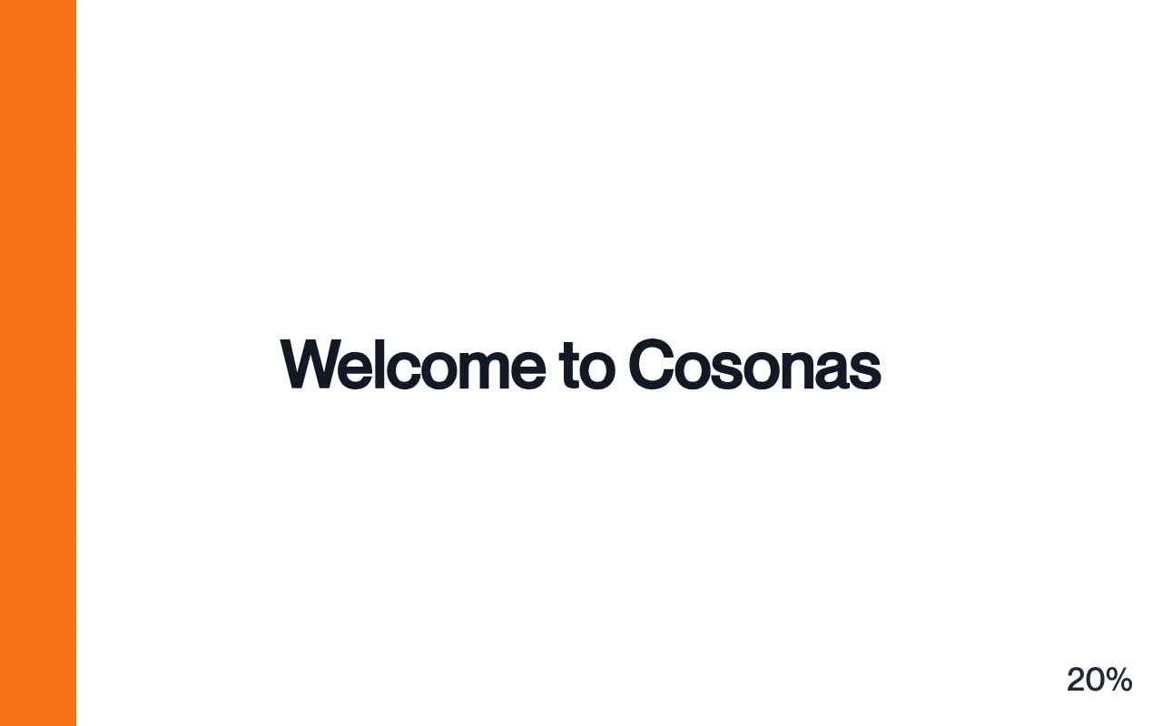 Screenshot of cosonas.com
