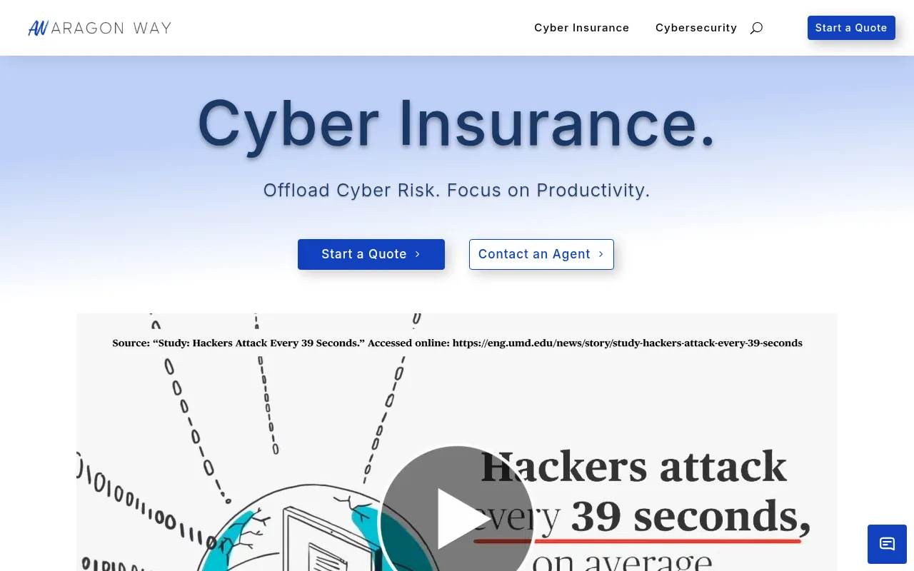 Screenshot of aragonway.com