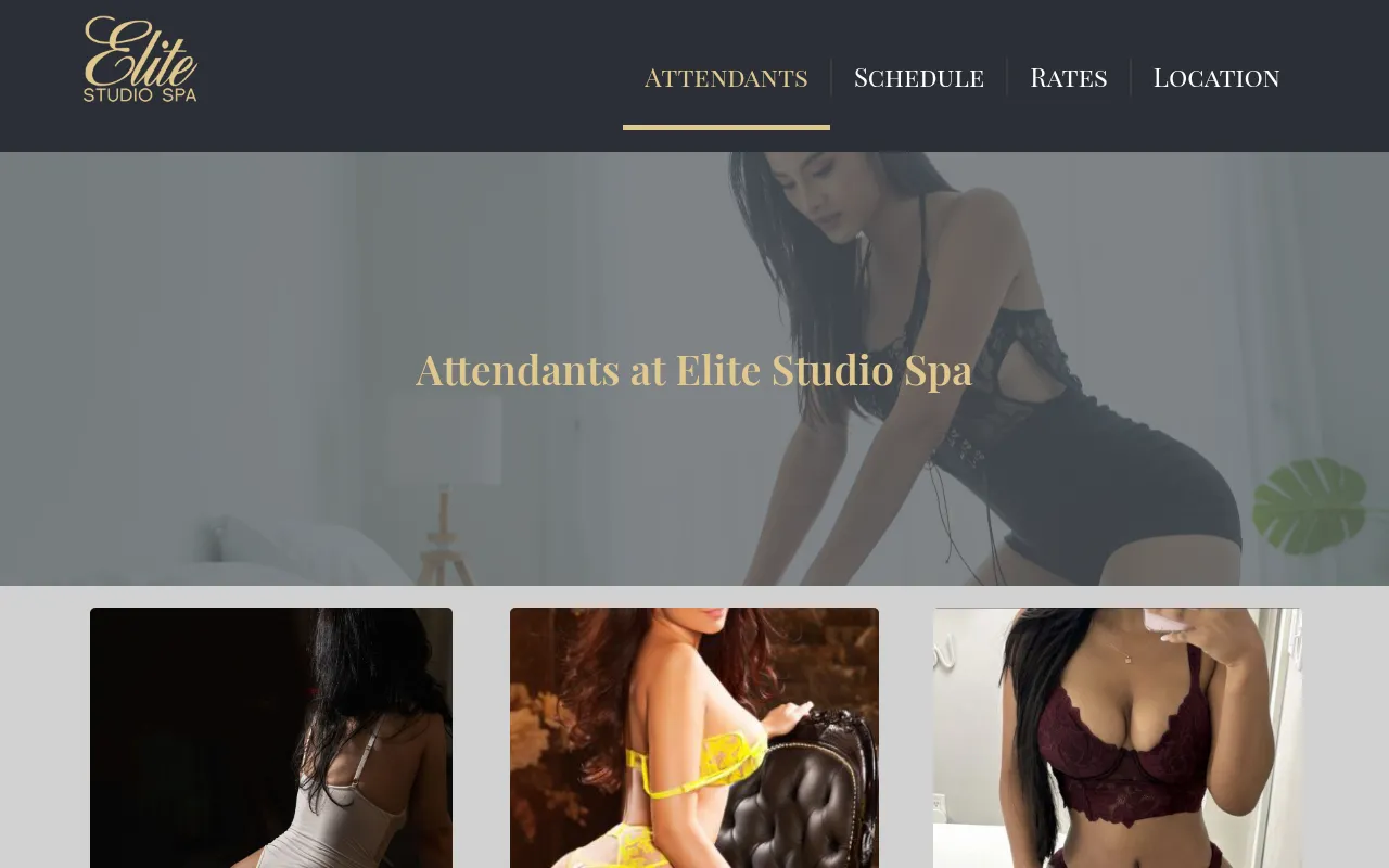 Screenshot of elitespa.ca