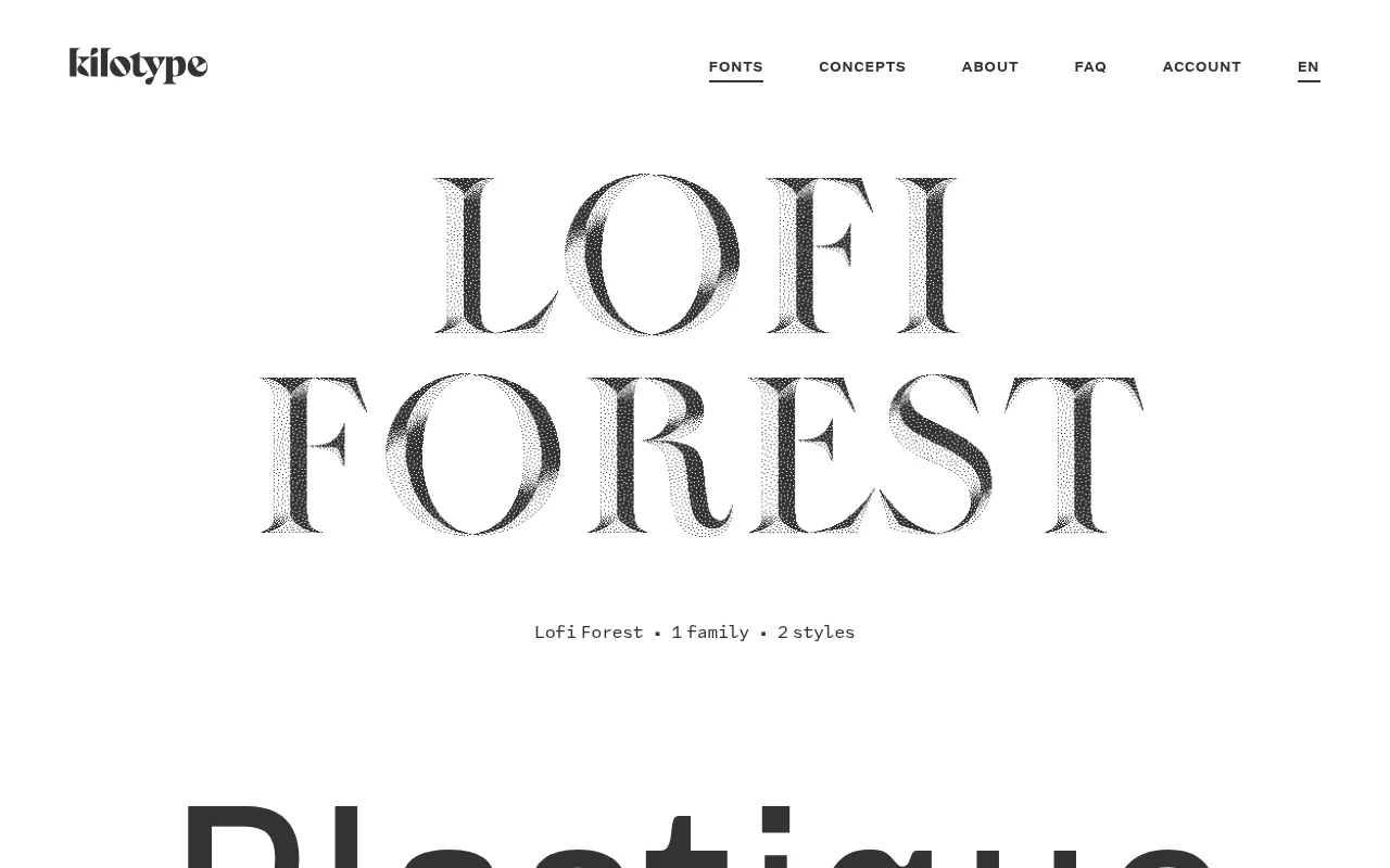 Screenshot of kilotype.de