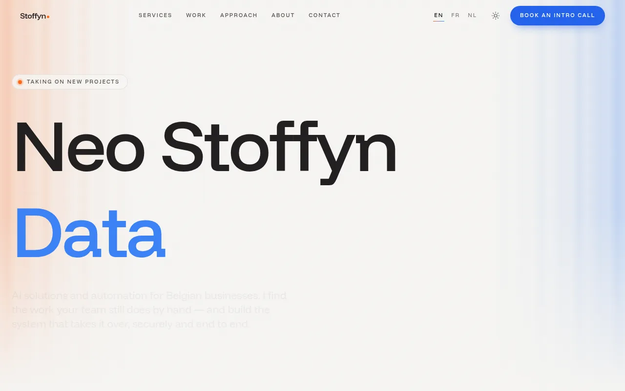 Screenshot of stoffyn.be