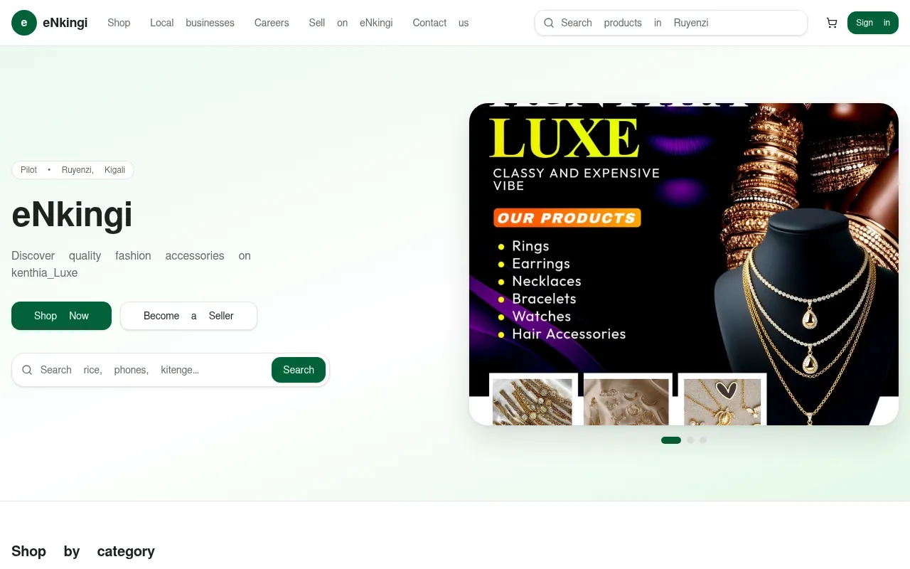 Screenshot of enkingi.shop