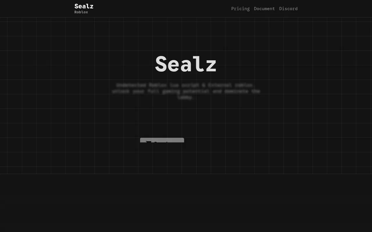 Screenshot of sealz.cc