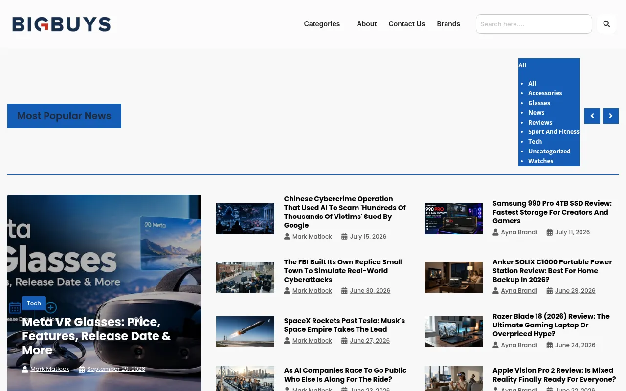 Screenshot of bigbuys.net
