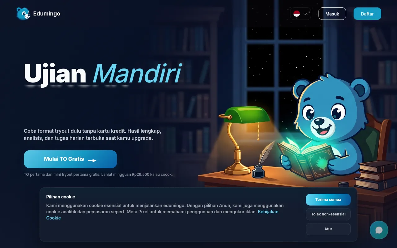 Screenshot of edumingo.com