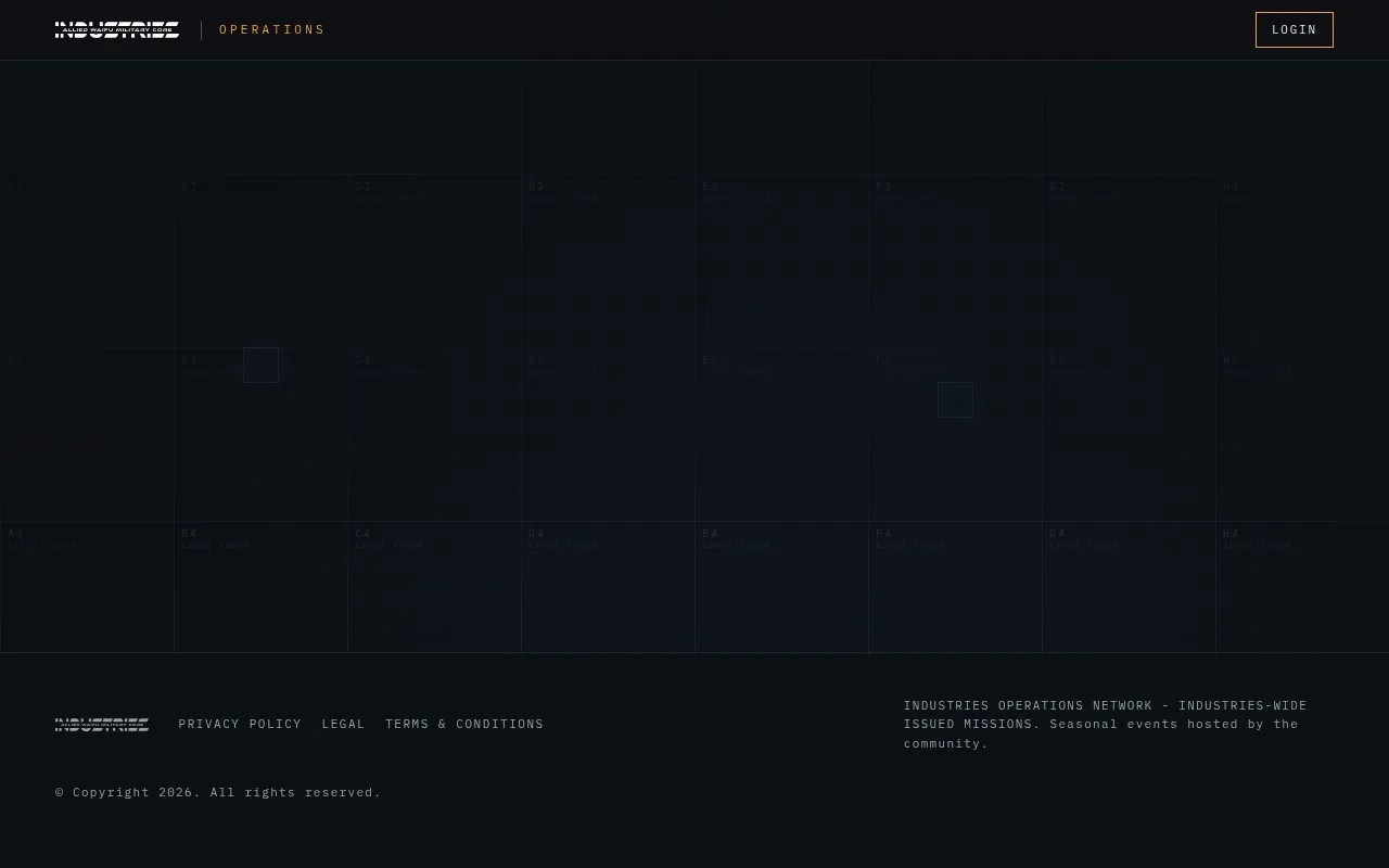 Screenshot of ops.awmc.industries