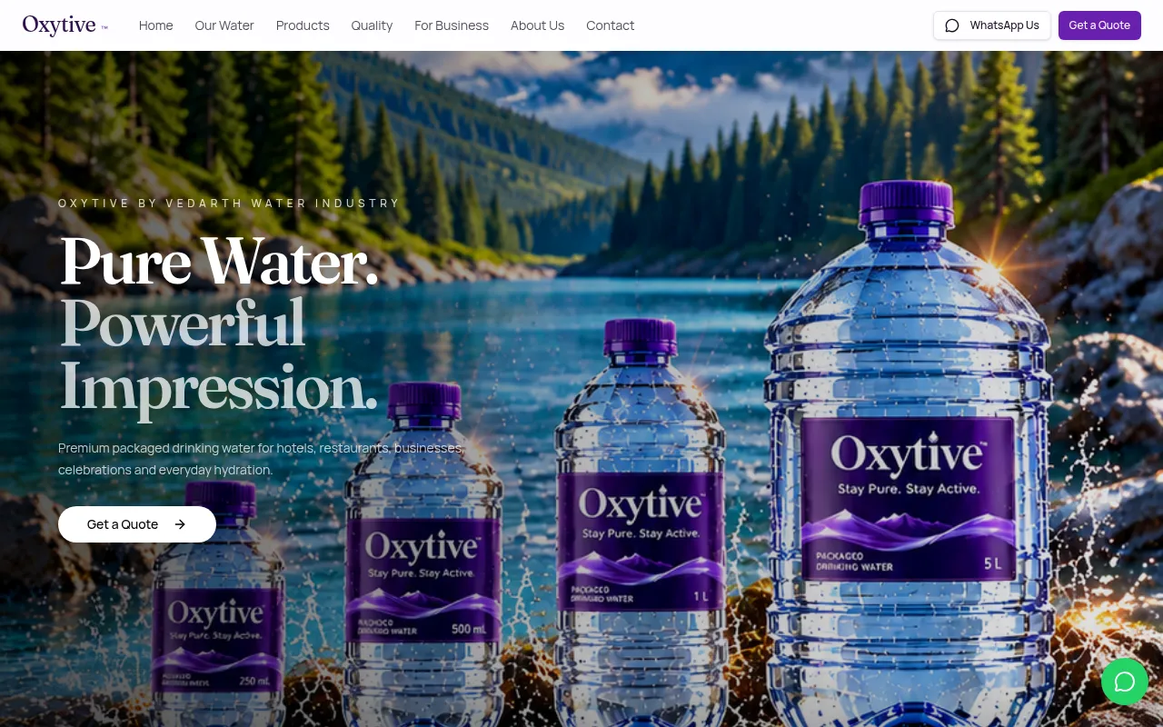 oxytive.in screenshot