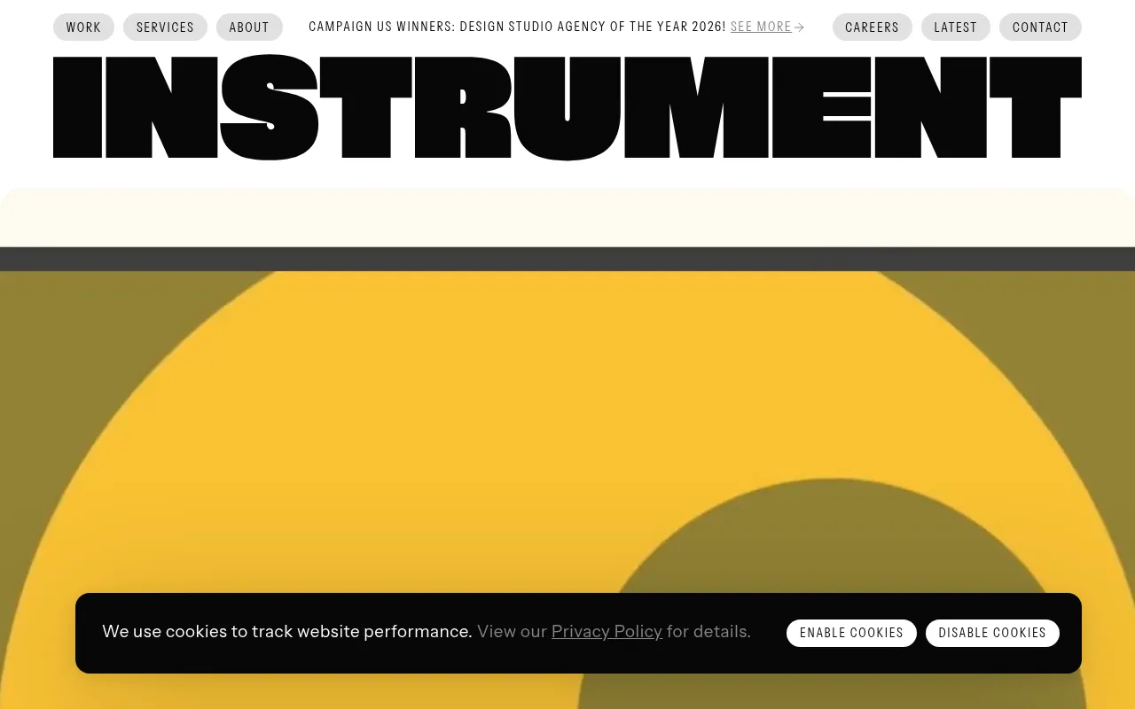 Screenshot of instrument.com