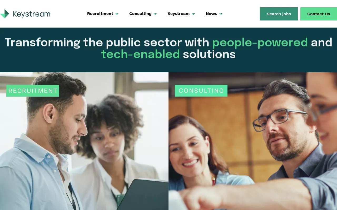 Screenshot of key-stream.com