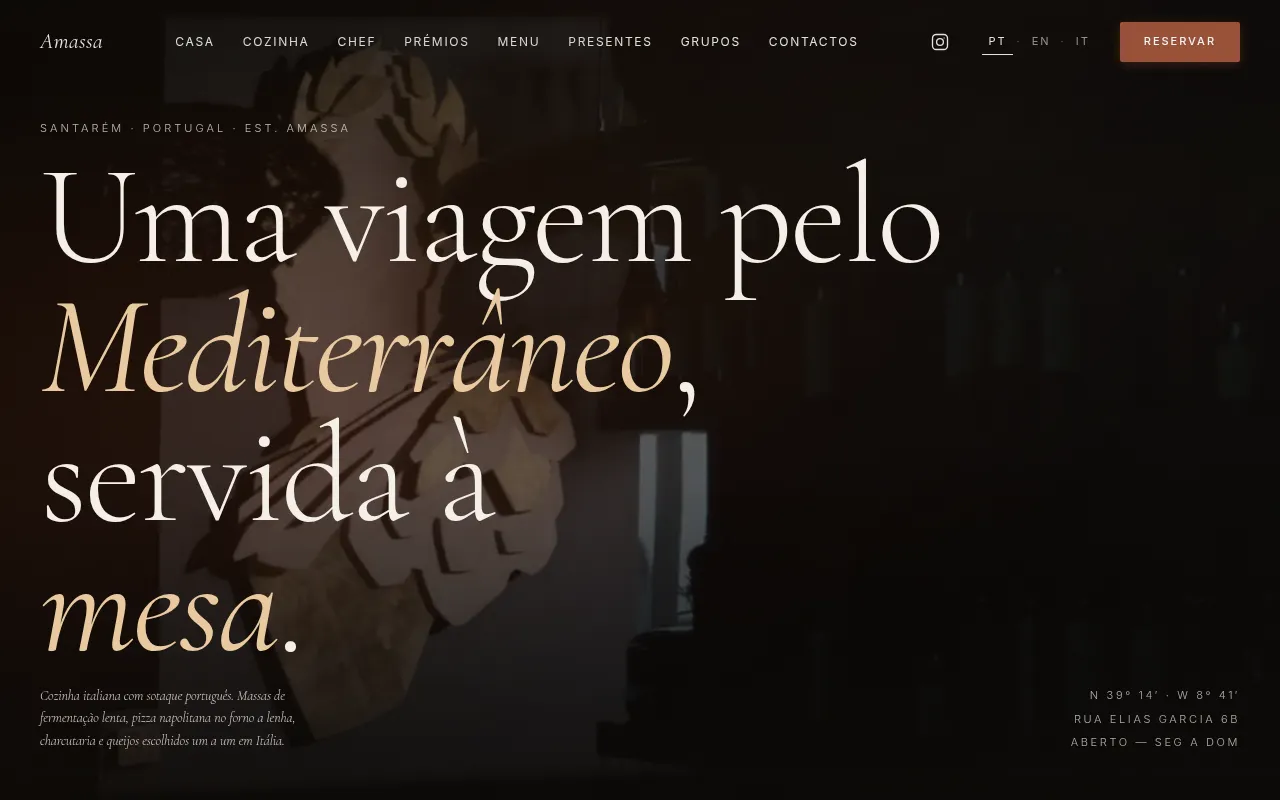 Screenshot of amassa.pt