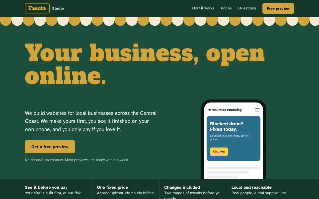 Screenshot of cckidsguide.com.au