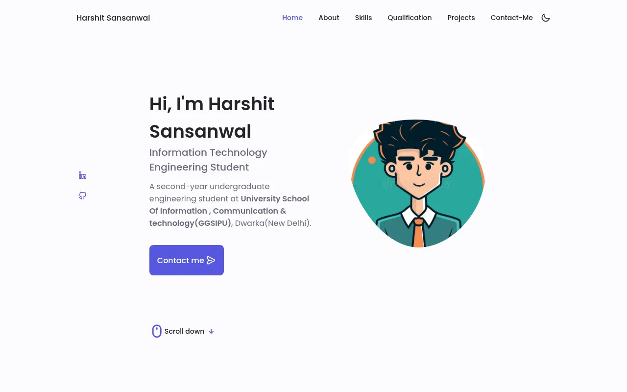 Screenshot of portfolio-website-87zy.vercel.app