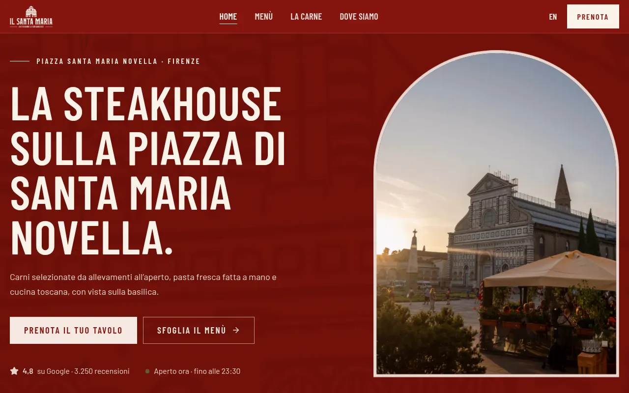 Screenshot of il-santa-maria.fedev.me