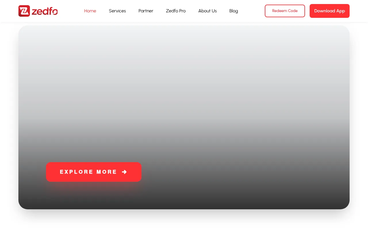 Screenshot of zedfo.com