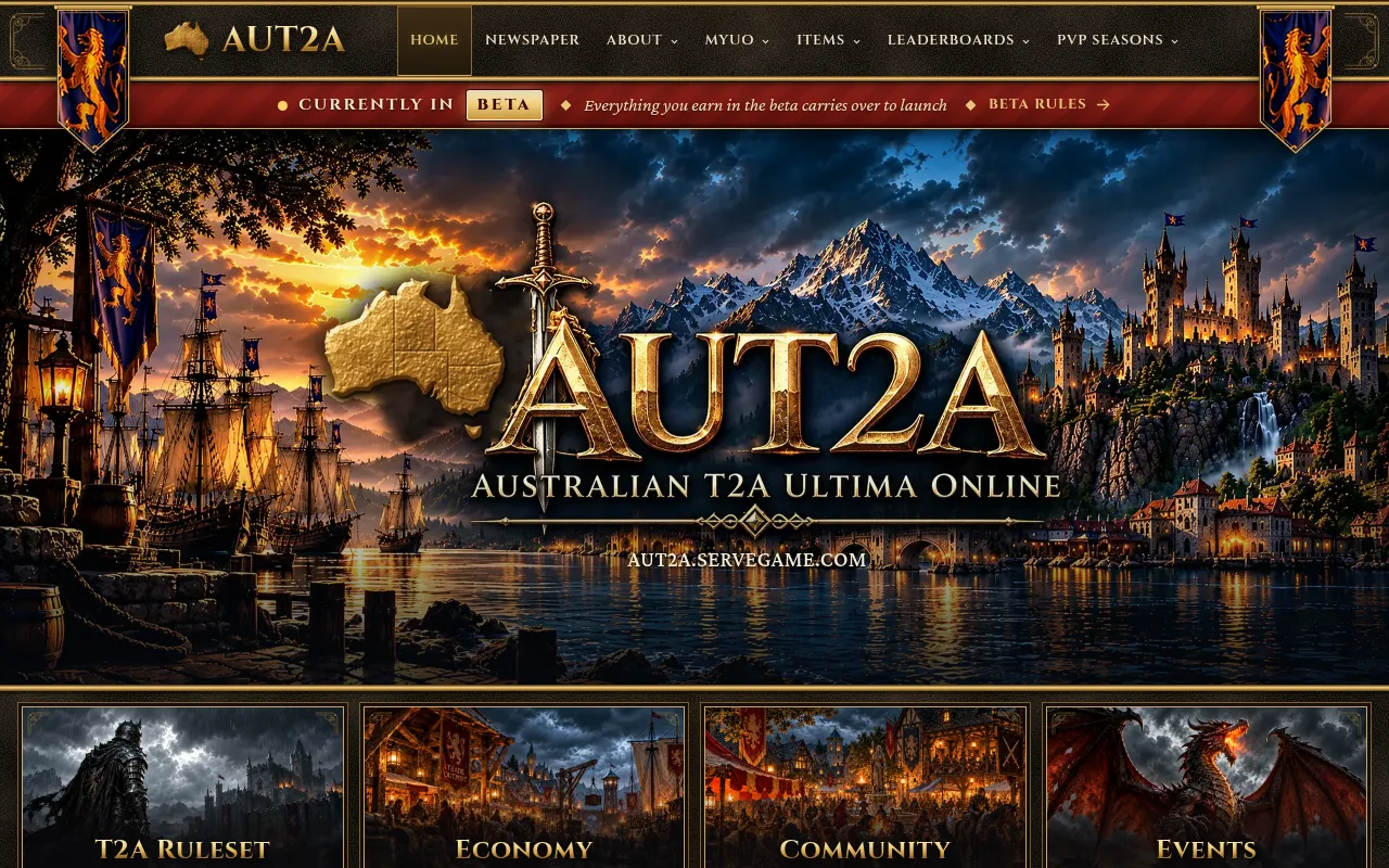 Screenshot of aut2a.com.au