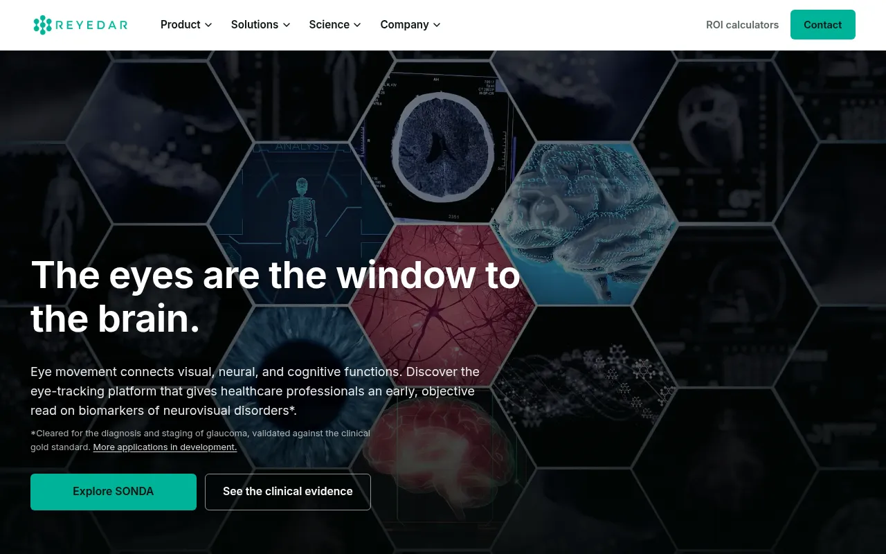Screenshot of reyedar.com