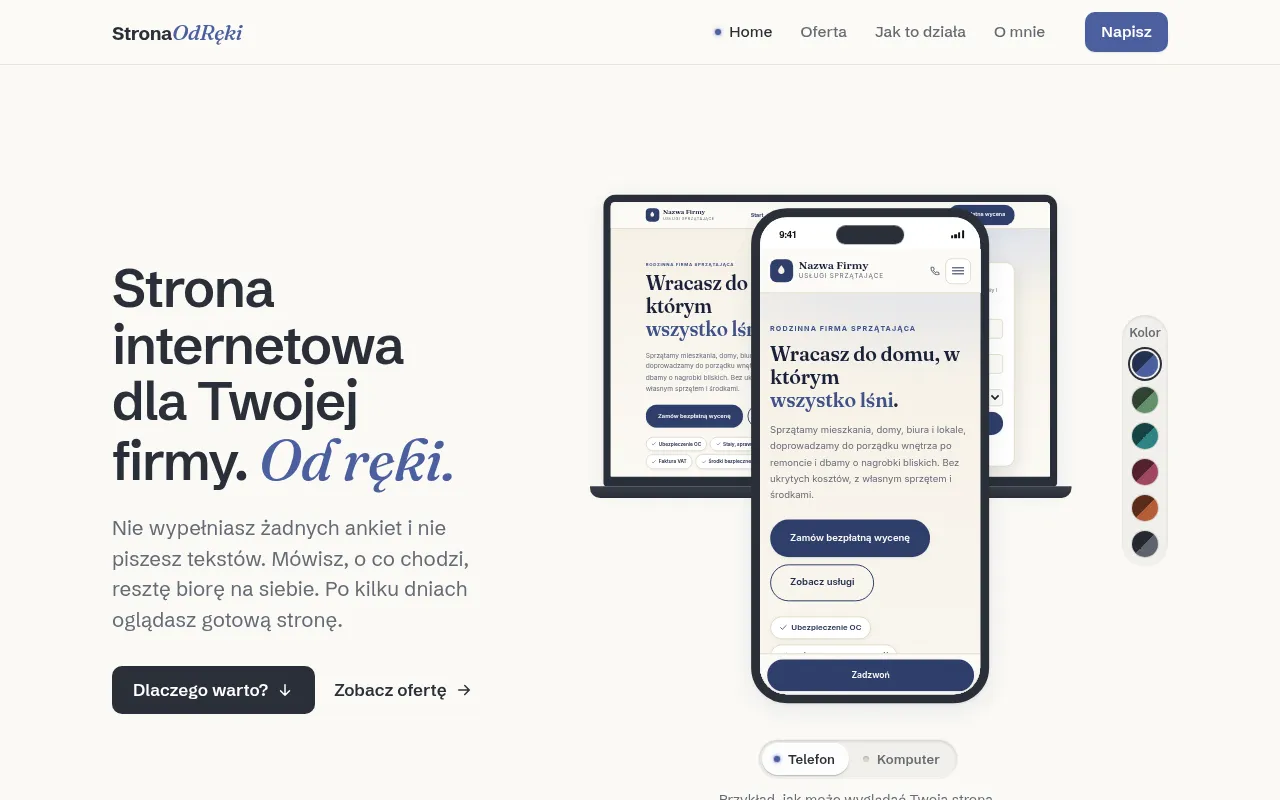 Screenshot of stronaodreki.pl