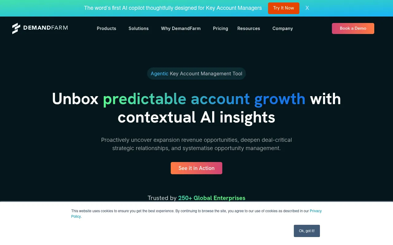 Screenshot of demandfarm.com