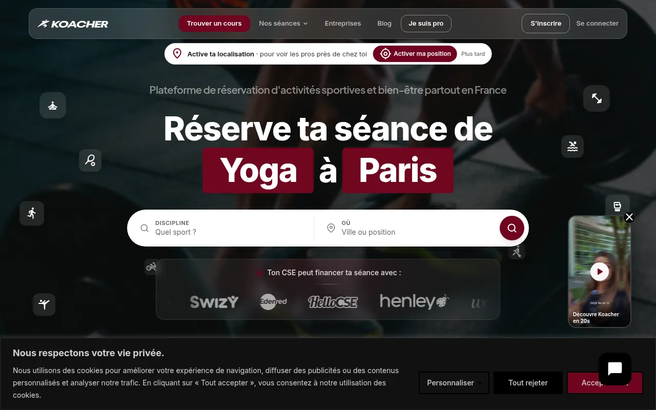 Screenshot of koacher.app