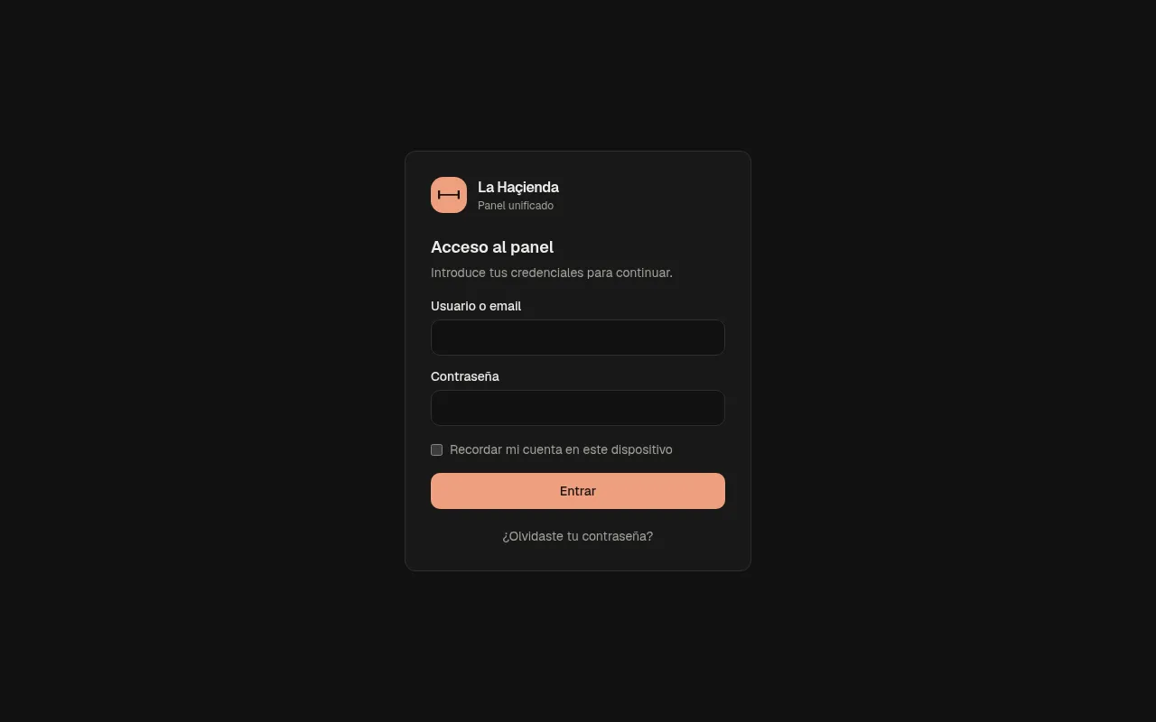 Screenshot of app.la-hacienda.es