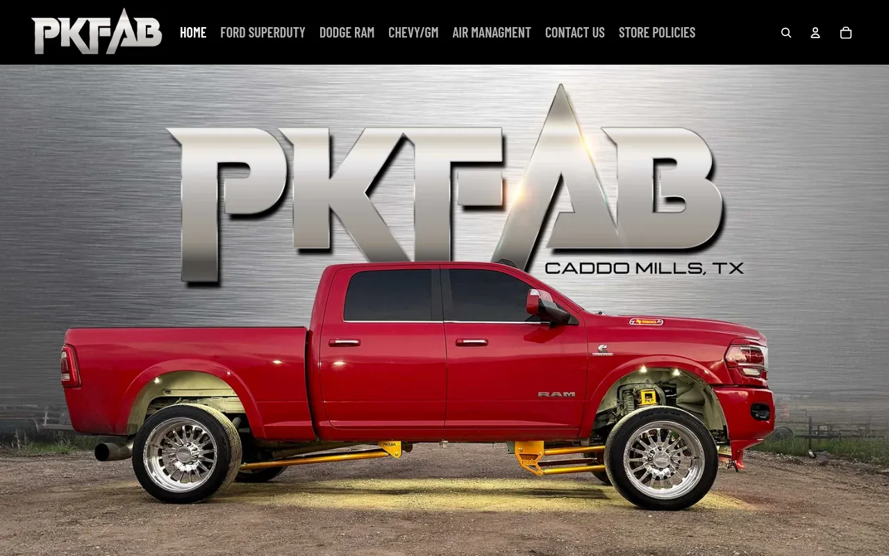 Screenshot of pkfabtx.net