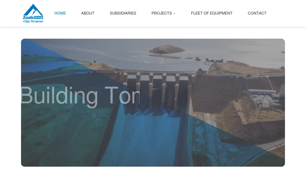 Screenshot of zozikgroup.com
