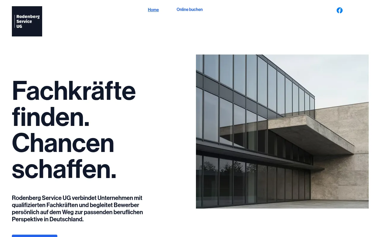 Screenshot of rodenberg-service-ug.com