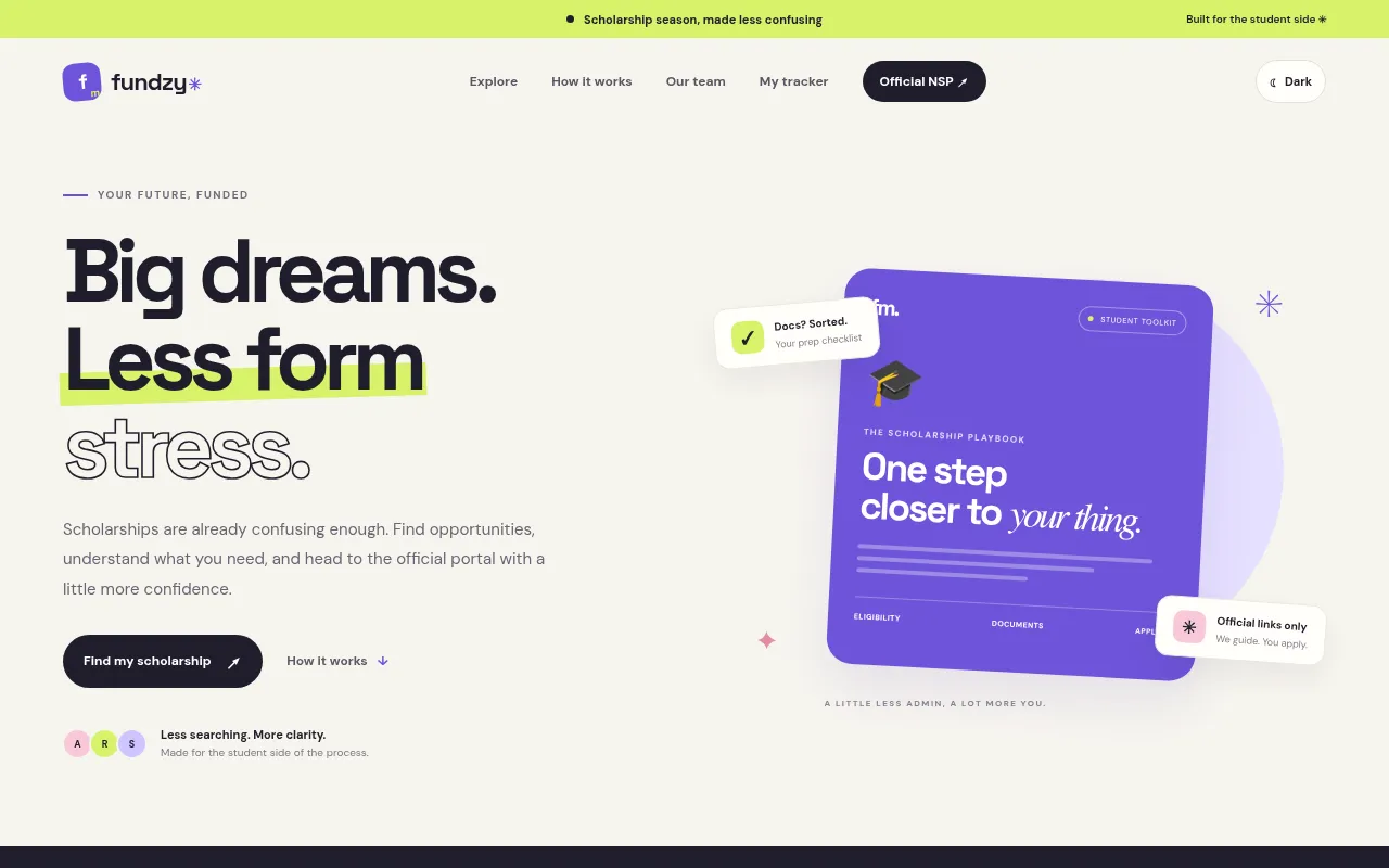 Screenshot of fundzy.co.in