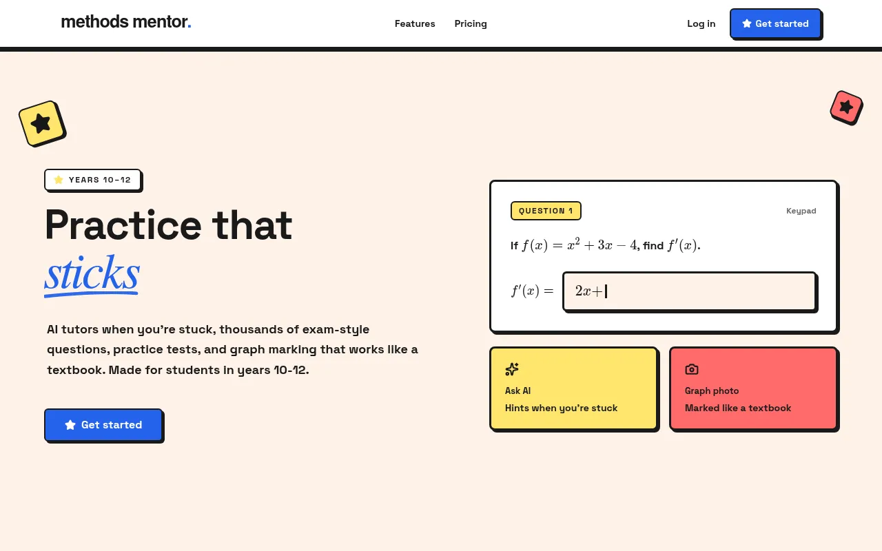 Screenshot of methodsmentor.com
