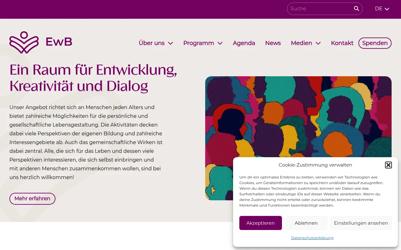 Screenshot of ewb.lu
