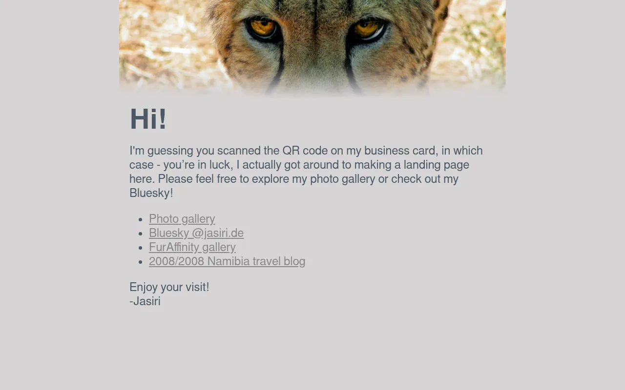 Screenshot of jasiri.de