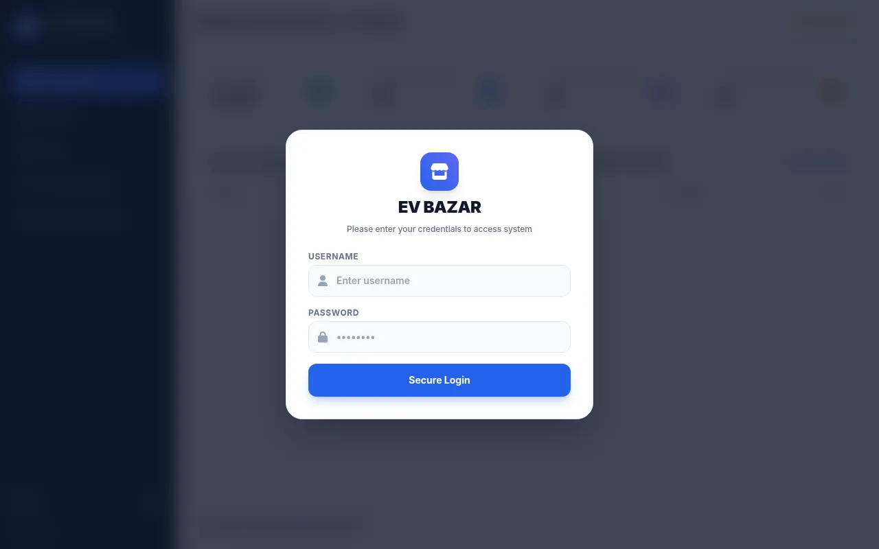 Screenshot of evbazar.web.app