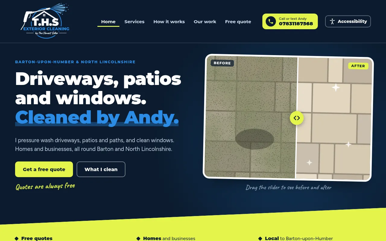 Screenshot of theehonestseller.co.uk