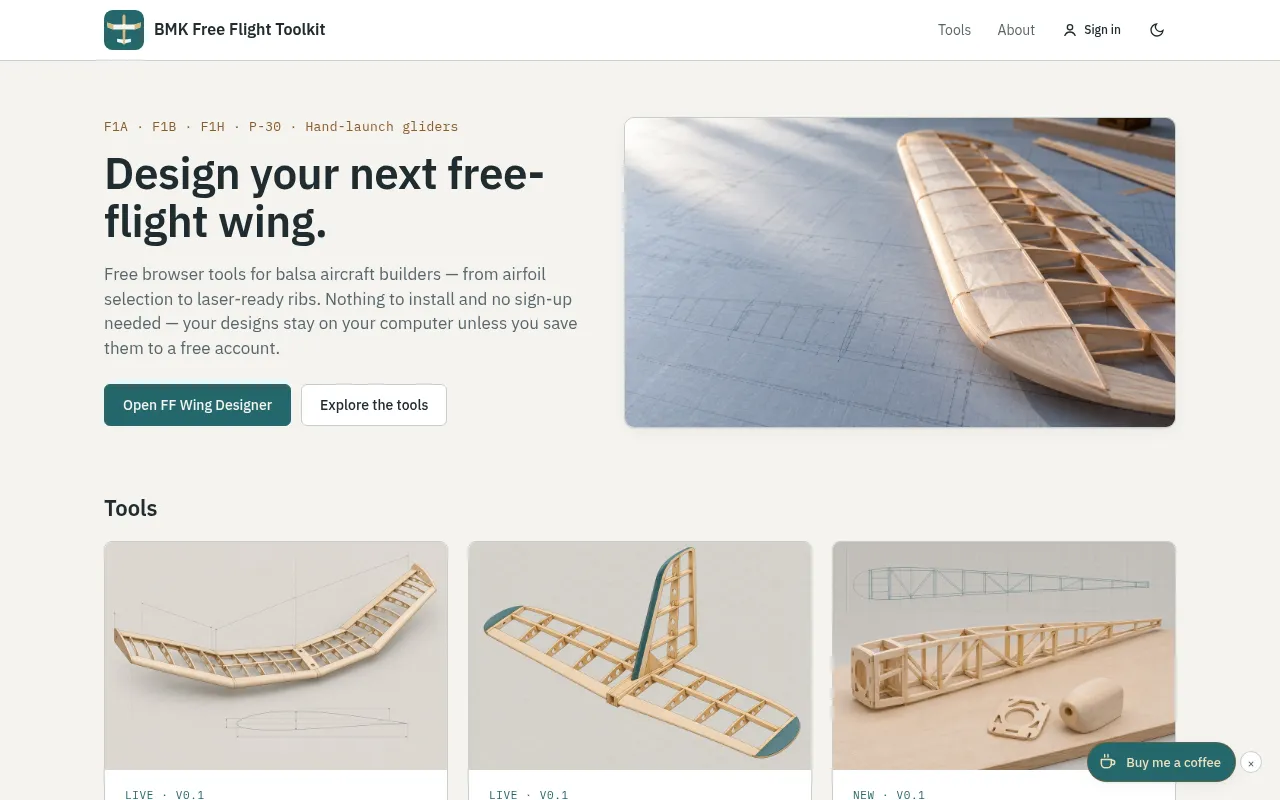 Screenshot of tools.bmks.co.uk