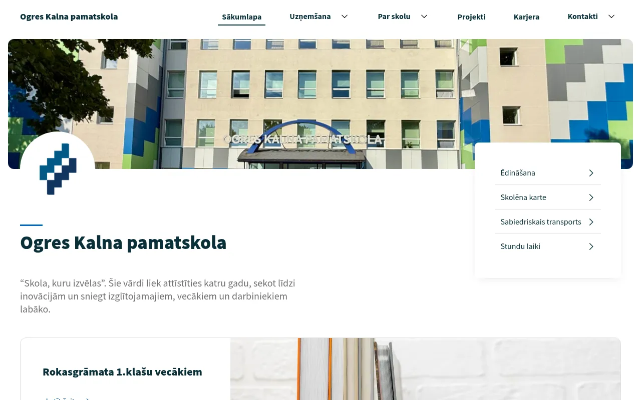 Screenshot of okp.lv