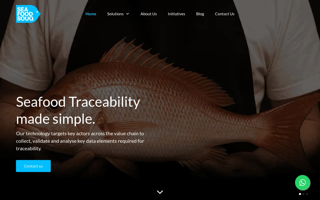 Screenshot of seafoodsouq.com