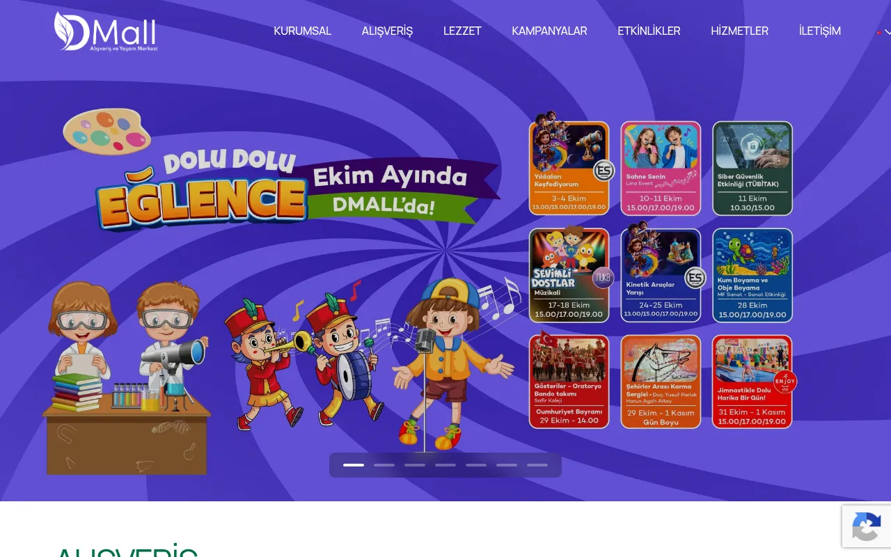 Screenshot of dmall.com.tr